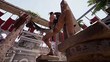 Image Lara Croft awakened an ancient statue and now it's being rhythmically fucked. 3D hentai Animation