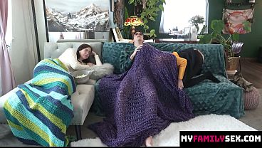 Image Competitive Step Siblings Try to Make Each Other Cum First During No-Nut November Behind Their Stepmoms Back - Myfamilysex