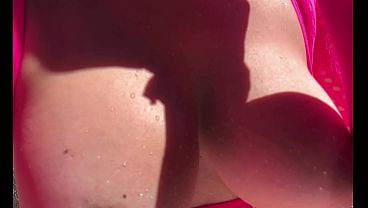 Image Artemisia Love hot solo tits and horny pussy outdoor