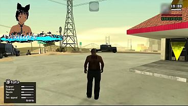 Image Gta San andreas hot coffee mod - Barbara, a hot cop has sex with cj in a cell