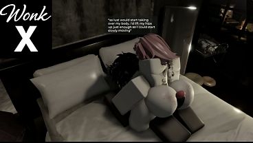 Image [ROBLOX] Tattoed whore cums on my cock