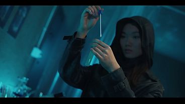 Image Asian & Brunette Lesbian Seduction - Lezdom Mind Control Vampire Sex