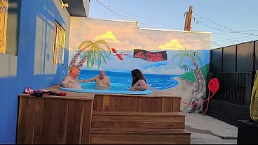 Image aquela pega&ccedil_&atilde_o a 3 na piscina