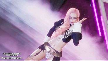 Image [MMD]  Love It - Seraphine Sexy Kpop Dance League of Legends Hentai Uncensored 4K 60FPS