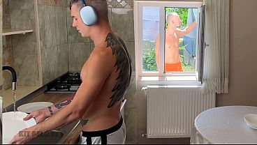 Image A stranger neighbor with a big dick fucked a cute guy hard