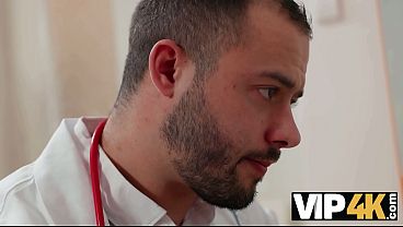 Image VIP4K. The Beautiful Bride, Nata Gold, seduced her Doctor right before her Wedding