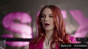 Image ROCCO SIFFREDI - Redheaded Babe Leya Desantis Buttfucked by Massive Cock