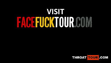 Image Amateur BIG TITS Latina Gagging Deepthroat On American BWC