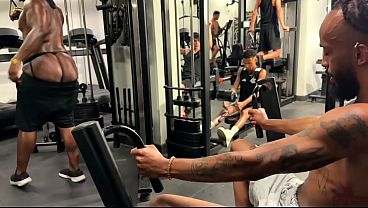 Image DADDYBLACKXXX'S WILD GYM ORGY IN BRAZAIL - SUBSCRIBE FOR FULL VIDEO !!!