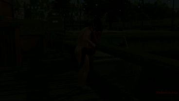 Image Old man fucks young girl in port