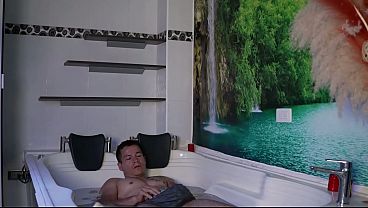 Image A dip in the jacuzzi while I imagine my neighbor moaning