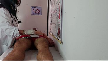Image Nurse observes patient's erection!