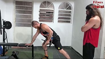 Image brotheragem no treino, botei meu amigo hetero pra me mamar