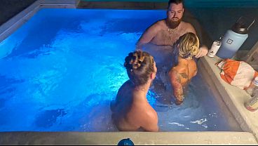 Image Hot Tub Threesome With Deliah Grace & Scarlett Gushes WCA Productions