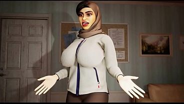 Image Muslim hijab sexy girl with big boobs and hairy pussy hard anal sex