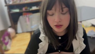 Image My Boss's wife is away, so I&rsquo_m the one taking care of him - Horny Maid (POV)