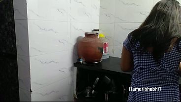 Image Saali Cooking Jiju ji Fucking. Standing Kitchen Sex.