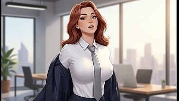 Image AI slut boss lets you fuck her in the office
