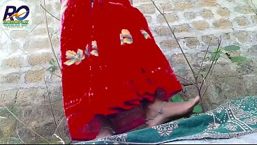 Image The village bhabhi lifted her red saree and secretly put her finger in her pussy and was calling me to fuck her, the idea of fucking is in the Hindi audio, Claire Vais