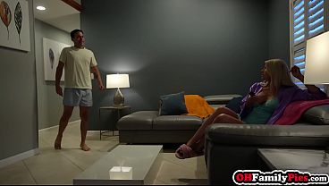 Image Big tits MILF stepmom Taylor Wild caught masturbating by big dick stepson