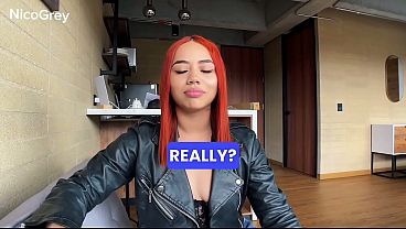 Image PETITE REDHEAD SCREAMS IN CASTING - Sloppy Blowjob and Deepthroat