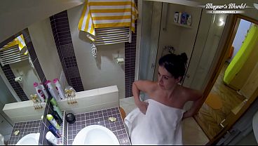 Image Behind The Scenes Of Curvy Montse Swinger loving a nasty anal pounding