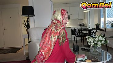 Image Fucking my hijabi stepsister after she finished cleaning the house