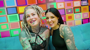 Image GOTH and HIPPIE chick love gettiing ANAL fuck and FACIAL CUMSHOTS