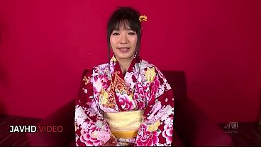 Image Chiharu delivers passionate JAV blowjob then gets fucking intense in her Kimono