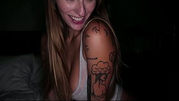 Image All Natural Stacked Blonde Angel Youngs Slurps, Throats, and Titty Fucks Freaky's Big Dick