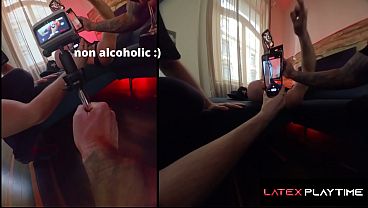 Image LATEX PLAYTIME - Huge Titty Goth Babe SABIEN DEMONIA DPd & Fucked to Orgasm