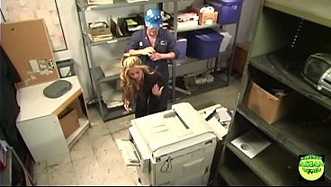 Image Asian secretary with big tits gets help filling her holes from a well hung handyman