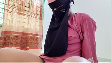Image Hijabi stepmom want stepson big dick in her hairy pussy Desi hot xxx
