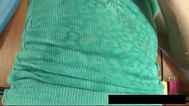 Image Uma Zex Blonde wets her panties before fucking big black dildo