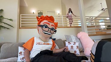 Image I Pounded My New Stepdaughter Becca Blair In Standing Doggystyle Then Gave Her A Messy Cum Facial On PornDudeCasting