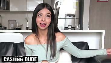 Image Tiny Cute Latina Teen Pussy Rammed Rough In Fake Homemade Casting