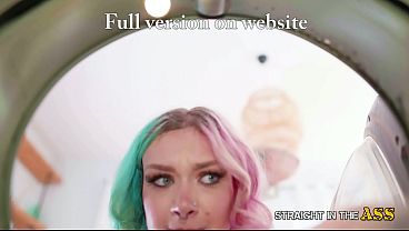 Image Straight in the Ass - A Petite Babe is Fucked Anal by Big Cock