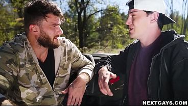 Image Hardcore outdoor sex with Edward Terrant and William Seed