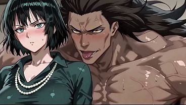 Image Heracles (Fate) x Fubuki (OPM) AI