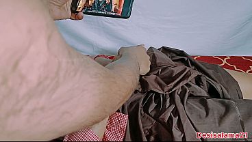 Image A teacher catches his student watching a porn video, and subsequently proceeds to give her a brutal fucking penetrating both her ass and her pussy XXX