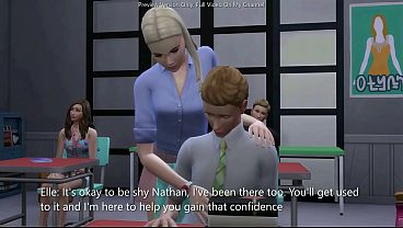 Image Small Dick Teen Fucks His Hot Sexy Teacher In Front His Classmates - sims 4 - 3D Hentai