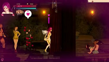 Image Hot ladies get excited watching a man have sex with a village woman in the g hell hentai game