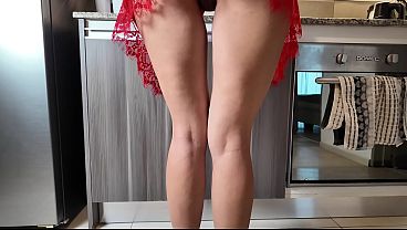 Image Hot stepmom got fucked unexpectedly in the kitchen