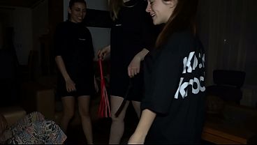 Image Tiny & MONSTER cock vs. 4 beautiful sluts!