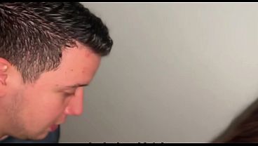 Image 18-year-old student with big tits has an amateur threesome with two huge cocks. subtitled, hd porn.