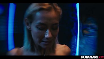 Image Horny Lesbian Grows Big Cock - Interracial Futanari Lezdom
