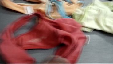 Image I masturbated and came all over my stepmother's used panties.