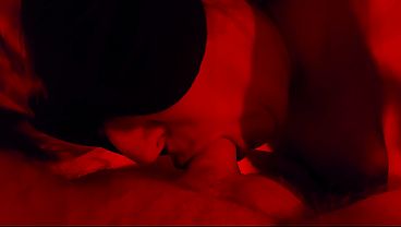 Image Extreme close up Blow Job ends in a mouthful of cum: Red Light Videos #19