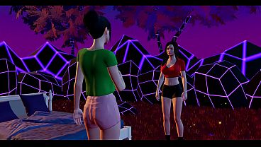 Image House Party - Having Fun in the VR Room with Amy