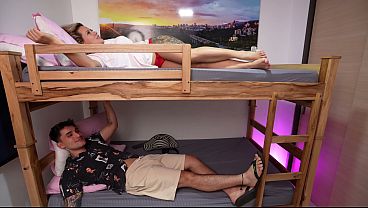 Image I Catch My Stepsister Masturbating, and We Have Sex on the Bunk Bed - KarenSleent